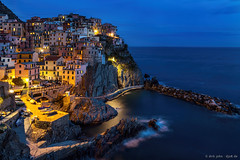 Manarola at Blue Hour