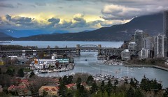 'TALE OF TWO BRIDGES' - VANCOUVER, BRITISH COLUMBIA