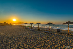 Sunset in Chania, Crete