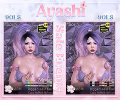 🎁[^.^Ayashi^.^] Miorin hair (Anime&Basic sets) special for HAPPY WEEKEND