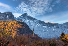 Church in mountains