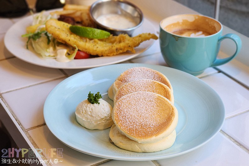 三塊鬆餅SA DAY│風格清新可愛的鬆餅專賣店，可搭配鹹食盤變身早午餐，也有單純吃下午茶的甜系厚鬆餅～ @強生與小吠的Hyper人蔘~