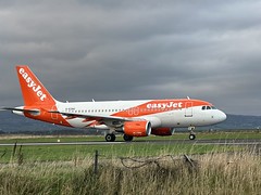 easyJet a319 at easyJet a319 City of Derry Airport