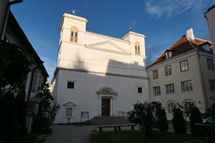 Church in the evening sun