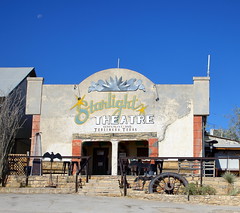 Old Starlight Theater (now a restaurant and bar) - Terlingua "Ghost town" -  Brewster County, Texas