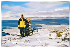 Me at the summit of Mt. Egmont - July 2001