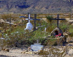 Terlingua Cemetery -  Just west of Big Bend National Park, Southwest Texas