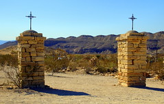 Terlingua Cemetery -  Just west of Big Bend National Park, Southwest Texas