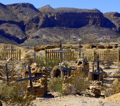 Terlingua Cemetery -  Just west of Big Bend National Park, Southwest Texas