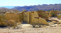 Old Building ruins, Terlingua Ghost Town - West of Big Bend National Park, Southwestern Texas