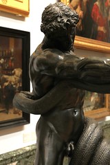 An Athlete Wrestling with a Python (1877)