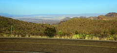 Chihuahuan Desert Landscape, Along Ross Maxwell Scenic Drive -  Big Bend National Park, Southwestern Texas