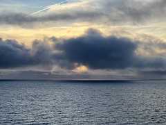 La vie poétique / 2149 - Fin du jour, fin d'automne en baie d'Audierne - Finistère - Décembre 2024