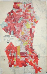 Park bond issue precinct result map, 1954