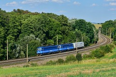 242 234-3 + 242 212-9 / Čáslav - Třebešice / 14.8. 2024