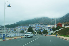 Avenue Melilla - Chefchaouen (Morocco)