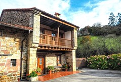 Una casa tradicional en Ruente, Cantabria.