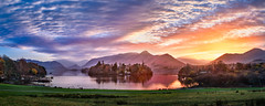 Derwent Water Autumn Sunset