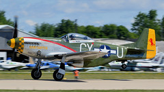 North American P-51D Mustang Gunfighter N5428V 1945 USAAF 1947  USAF 44-73264