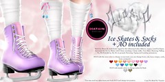 !Dharma - Ice Skates & Socks with AO.