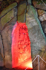 Illuminated Rock Tunnel