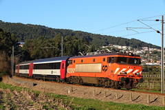 CP 2627 + 3 Carruagens Arco - Inter Regional 854 - Carapeços Linha do Minho