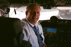 My Buddy Dave on his Retirement Flight