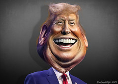 Donald Trump - Caricature