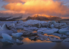 Jokulsarlon, Iceland by Andrea Celli