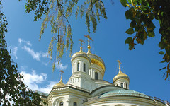 Holy Russia, Moscow, Church of Resurrection of Christ and New Martyrs and Confessors of Russian Church in Sretensky Monastery, Bolshaya Lubyanka / Rozhdestvensky boulevard, Meshchansky district. Правосла́внаѧ Цр҃ковь.