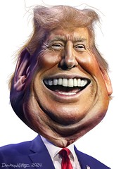 Donald Trump - Caricature