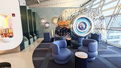 Oneworld Lounge, Terminal 1, Inchon International Airport, Seoul, South Korea, Republic of Korea