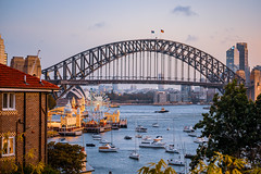 Evening light, Lavender Bay