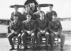 Dad, back row second from right. Taken at Wigram on 30 August 1965 when he completed his CFS Flying Instructors course – No.35. Two of the pilots appear to be from Malaysia.