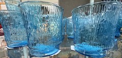 Aqua Antique Glass