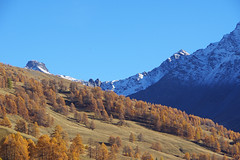 Paysage du Queyras en automne