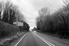 A483 - ger Croesffordd Llynclys/ - near Llynclys Crossroad