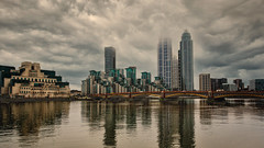 La Tamise à Vauxhall bridge