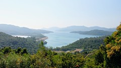 west dam of Jingland Reservoir