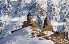 Gergeti Trinity Church in Georgia