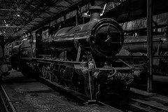 Ex BR 3822 Photographed in the Didcot Railway Centre (Great Western Society) in Black Livery