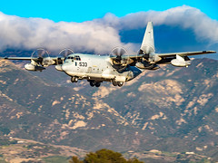 C-130 Landing Santa Barbara