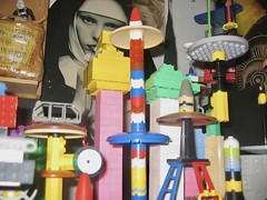 (Bonus weekend image) my room many years ago when I moved to Sweden Lego creations my old nun and yes can you find me???