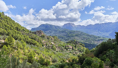 Hotel in the mountains at Biniaraix