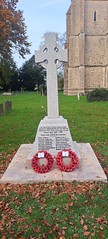 WWI & WWII, Men of Tunstead Memorial, St Marys Church, Tunstead.