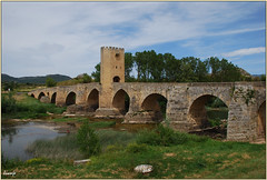 🇪🇸 🇪🇺 Puente medieval (Frías, Castilla y León, España, 9-6-2014)