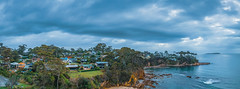 Cloudy Sunrise Seascape at Denhams Beach