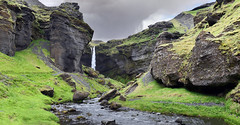 Islande - côte sud - cascade Kvernufoss