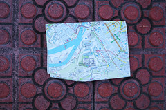 A Map Lost in the Street of Bilbao