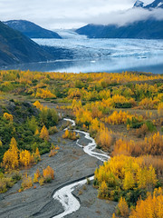 Approaching the Glacier